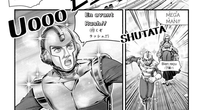 Massive props to this manga for making "European Mega Man" an actual character. An admirable one at that. 