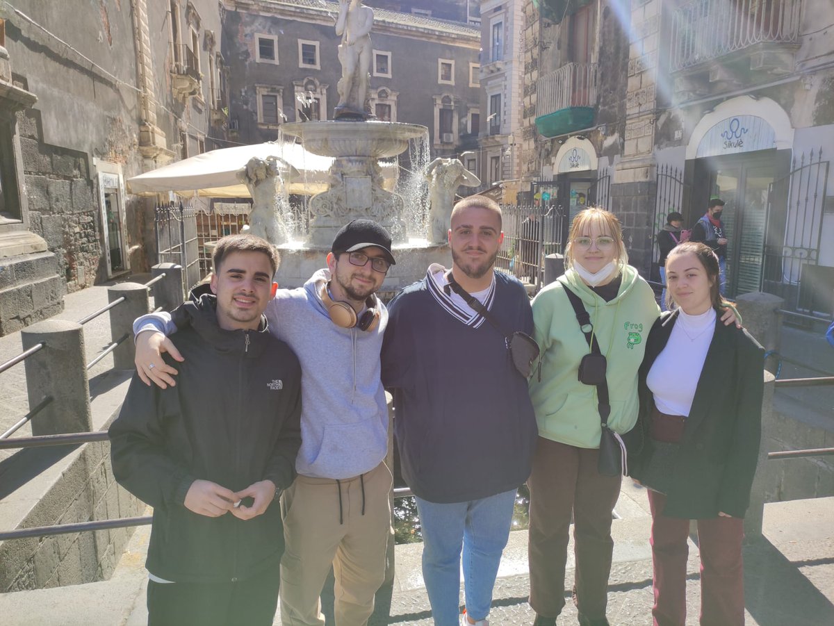 EProjectConsult's tweet photo. Today our colleagues in #Catania welcomed the new participants from Spain.🤝As part of their #ErasmusPlus #internship, they will be working in different companies in the #marketing sector. We are sure Catania will offer them an unforgettable experience! ��

#EProjectConsult https://t.co/mRdV4caw6v