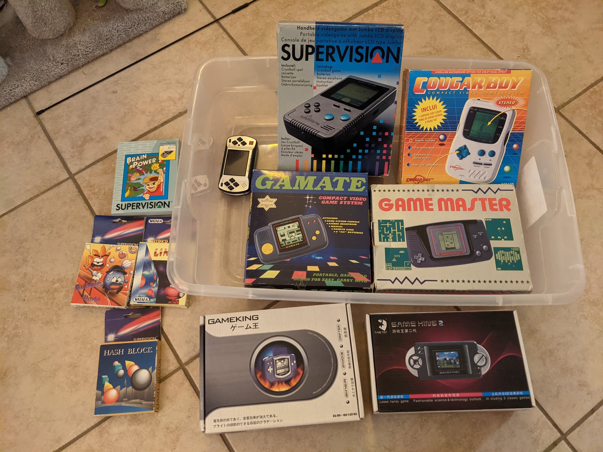 Frank Cifaldi (Unlicensed).nes on Twitter: "Sooo I chose a pretty good day  to visit my favorite game store in Vegas. A hardcore collector of portable  systems had recently unloaded them all. Kinda
