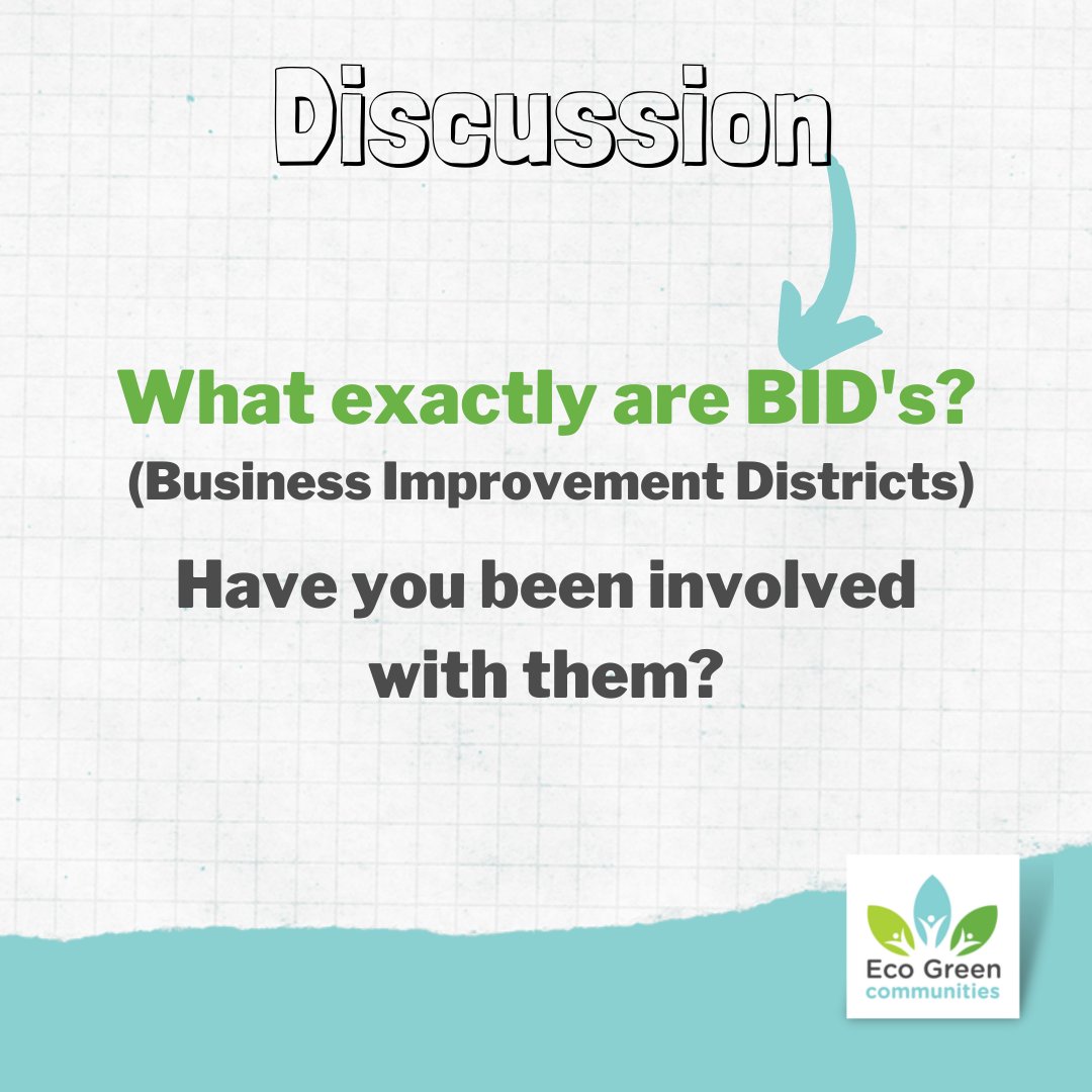So What Exactly are BID's? 

In simple terms, businesses from a particular area can pull together  and decide on common goals to improve the area's economic growth and its environment. 

Have you been part of a BID? What is your experience of BID's? 🤔

#highstreetregeneration