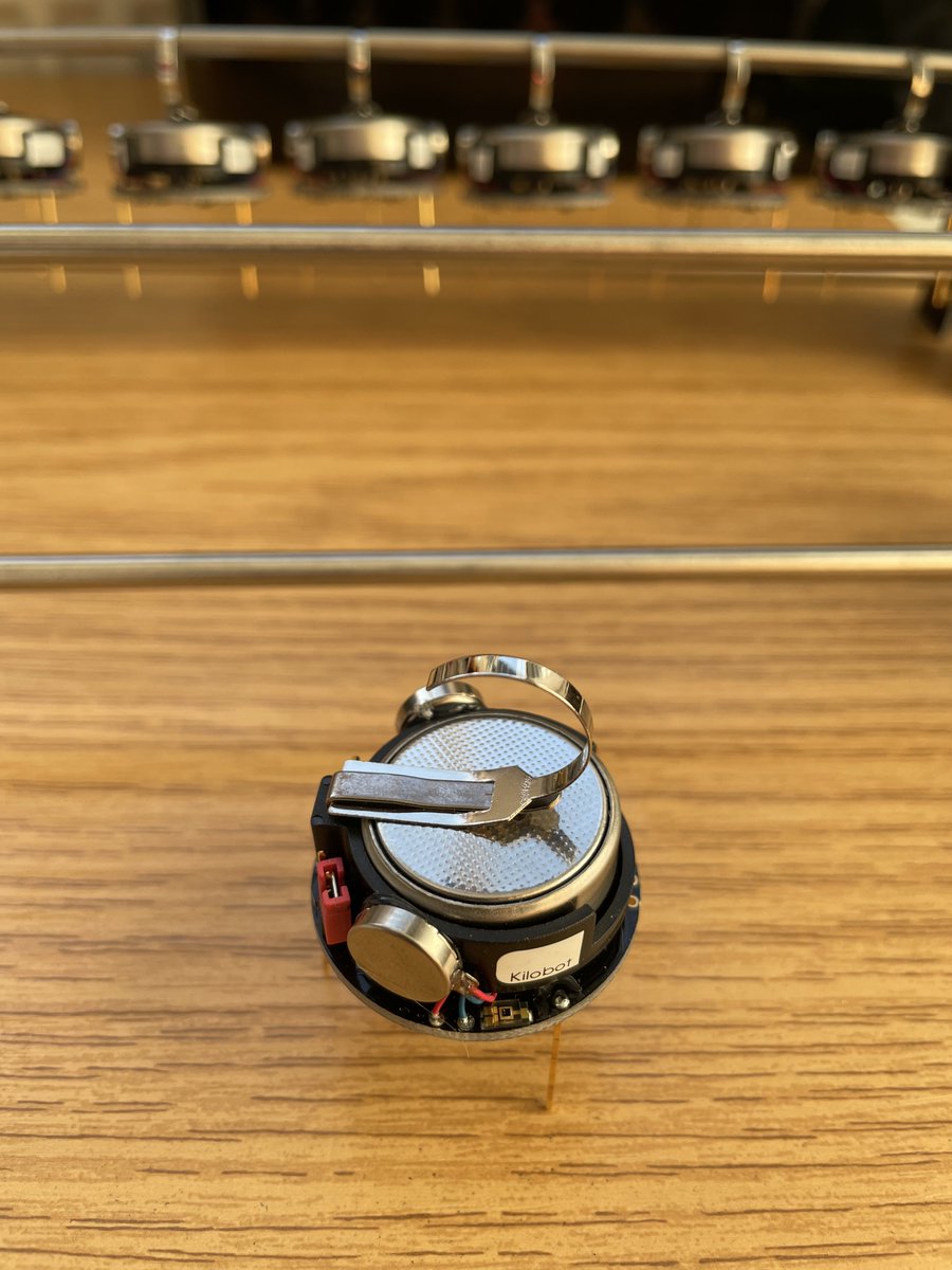 SafiaBarikzai's tweet image. new robot babies have arrived. How cute are they!

#SwarmRobots #ComputerScience #PlayfulCoding