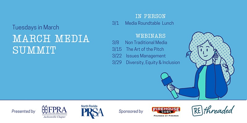 Join us next week for an in-person Media Roundtable Lunch presented by PRSA and <a href="/FPRAJax/">FPRAJax</a> as we kick off our March Media Summit. 🐣 Early bird pricing ends Feb. 26. 

Sign up now: nfprsa.org/meetinginfo.ph…