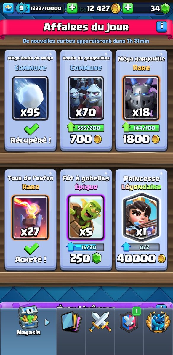 Celia_Chls's tweet image. Des semaines que je veux la princesse... Le jeu se fout littéralement de ma gueule...