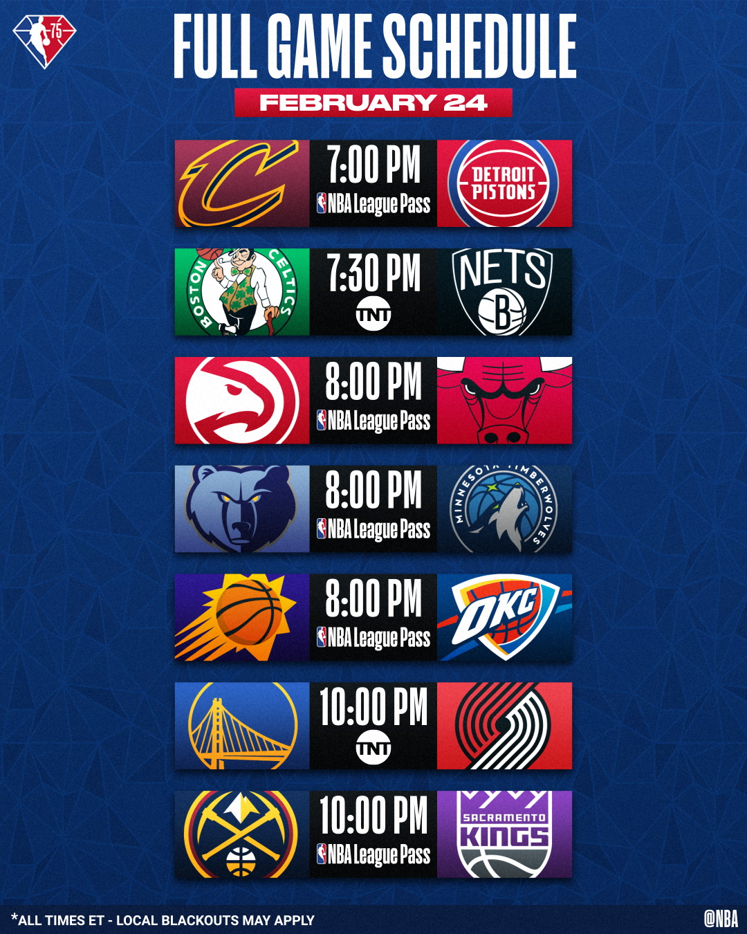 nba league pass tnt games