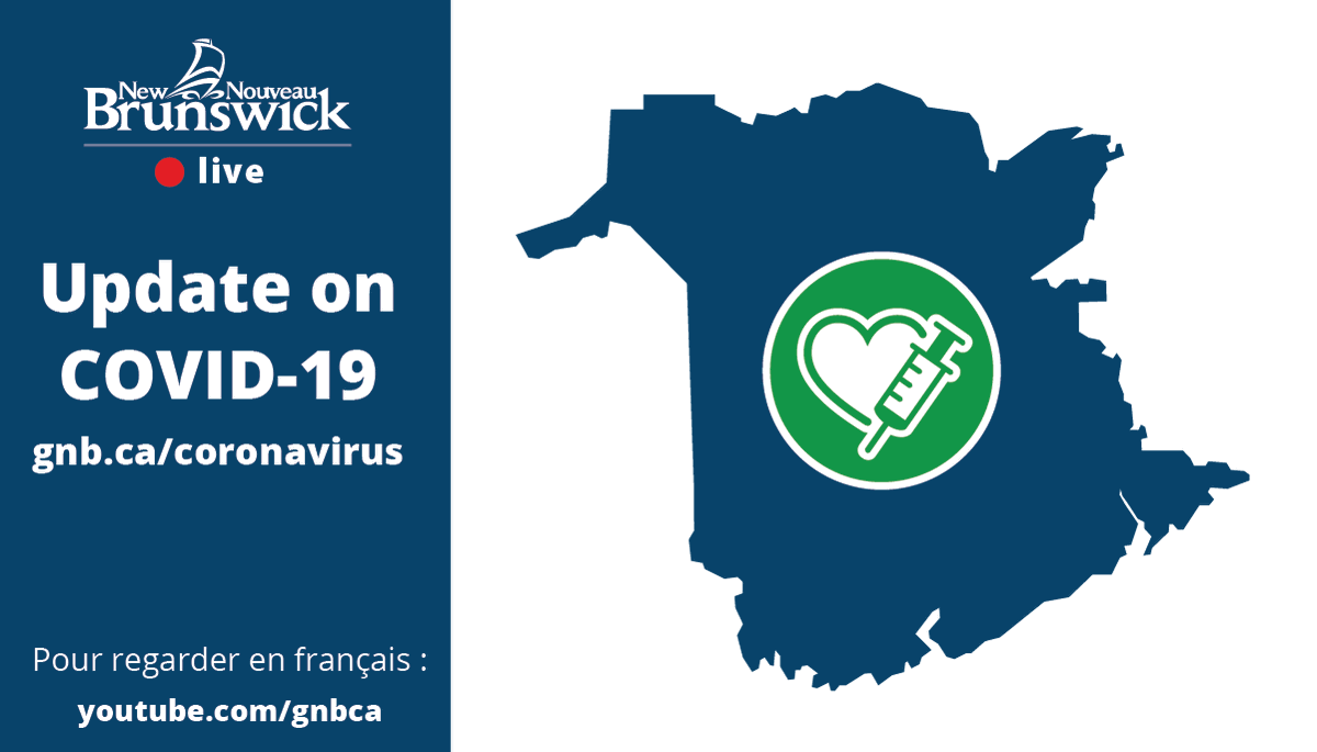 A news conference to provide an update on the COVID-19 situation in the province will take place at 4:00 p.m. on Thursday, February 24.

To watch in English: youtube.com/gnbca2  
(pour regarder en Français : youtube.ca/gnbca)