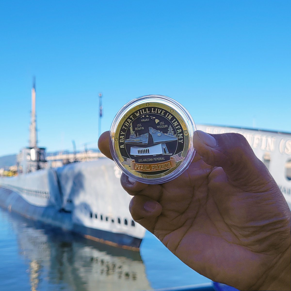 𝐍𝐄𝗪 𝐂𝐎𝐈𝐍𝐒 𝐀𝐕𝐀𝐈𝐋𝐀𝐁𝐋𝐄 𝐍𝐎𝗪! ⁣⁣
⁣Buy this or any of our other Pearl Harbor coins, including the 80th anniversary coin for only $14.99 with any purchase. ⁣
 ⁣
Purchase here: bit.ly/34qf2K9