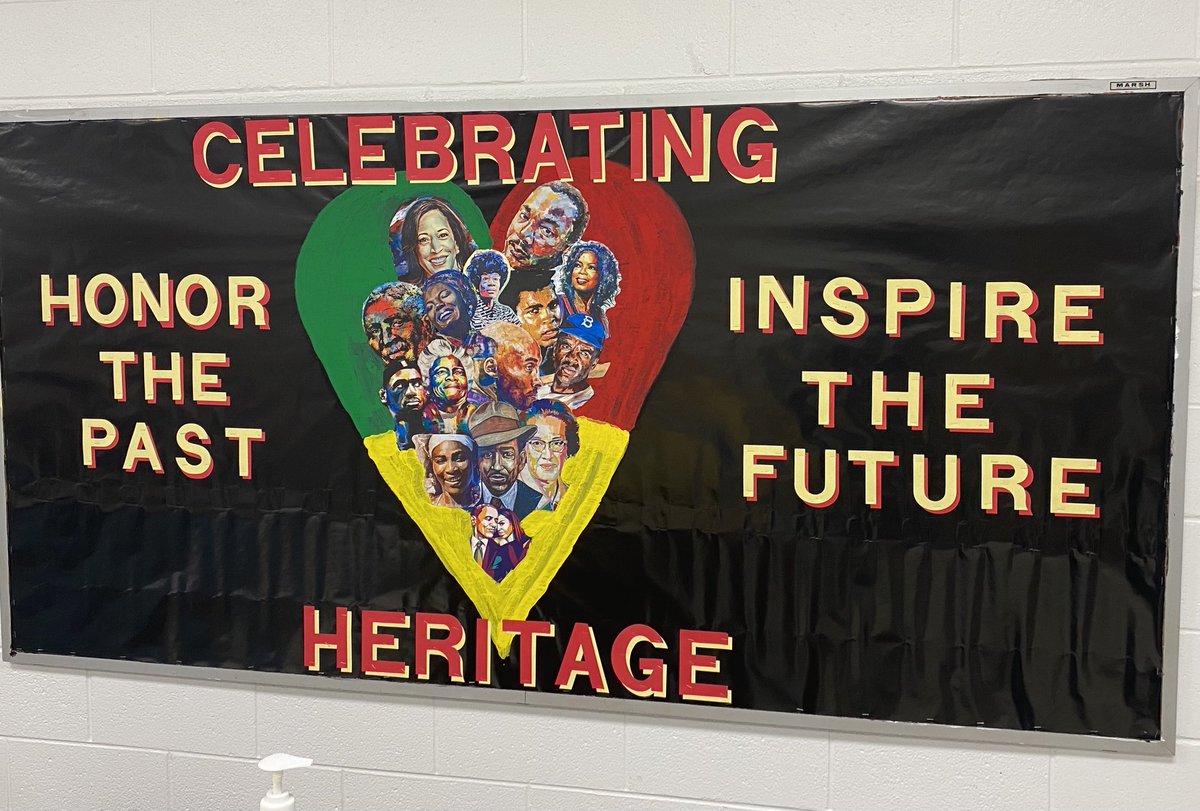 ⁦<a href="/AberdeenES/">Aberdeen Elementary School</a>⁩ celebrating Black History Month ⁦<a href="/HamptonCSchools/">Hampton City Schools</a>⁩