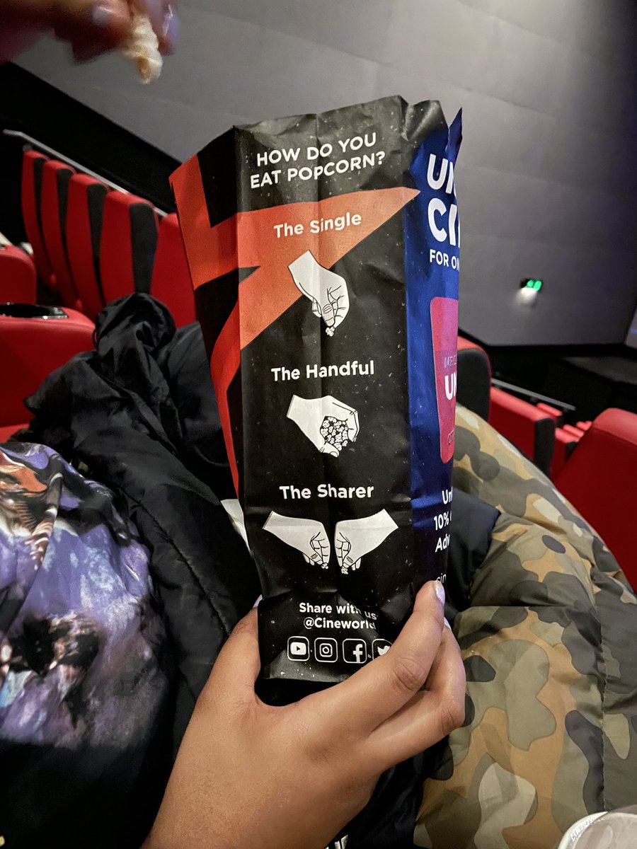 Which one are you? 🤔🍿 let me know 👀 #CineworldDay tickets are going fast! Get your £3 @Cineworld tickets while you can –  bit.ly/CWDayDylanEvans Ad