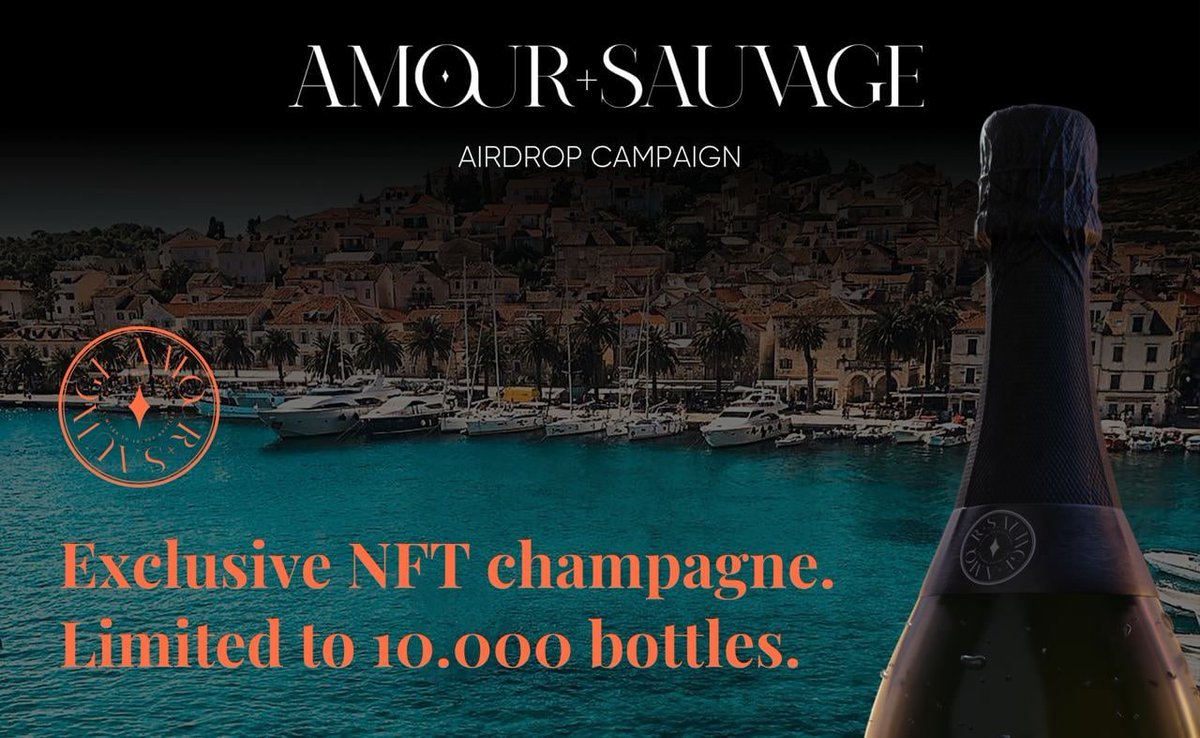 🚀 Airdrop: Amour + Sauvage
💰 Value: $ 20,000 worth Prizes
👥 Referral: $ 100
📅 End Date: 10th March, 2022
🏦 Distribution Date: 4th April, 2022

Go To The Airdrop Page
wn.nr/5HNWpw

#Airdrop #Airdrops #Crypto