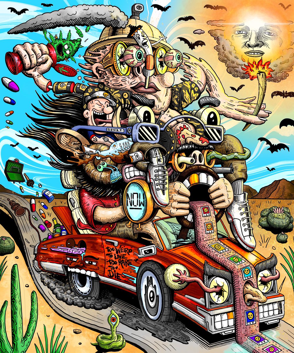inklings_nft's tweet photo. Fear and Loathing! My take! Will be dropping as an NFT tomorrow - keep an eye out ! Link in bio.

#NFT #NFTdrop #NFTs #nftcollector #NFTCommunity #OpenSeaNFT #looksrare #NFTProject #nft https://t.co/qL1cNyZa2A