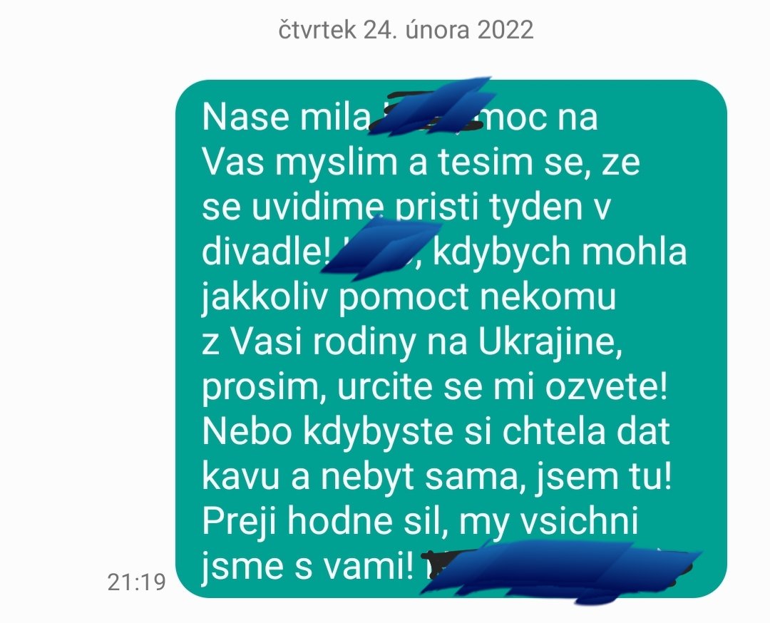 LaTalliere's tweet image. Píšu jí a nevidim pro slzy na display...
#StayWithUkraine
#backontwitter