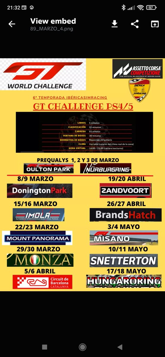 sergio_gtr's tweet photo. Nuevo campeonato de Iberiaca chicos apuntarse https://t.co/K2sbBYRhEm