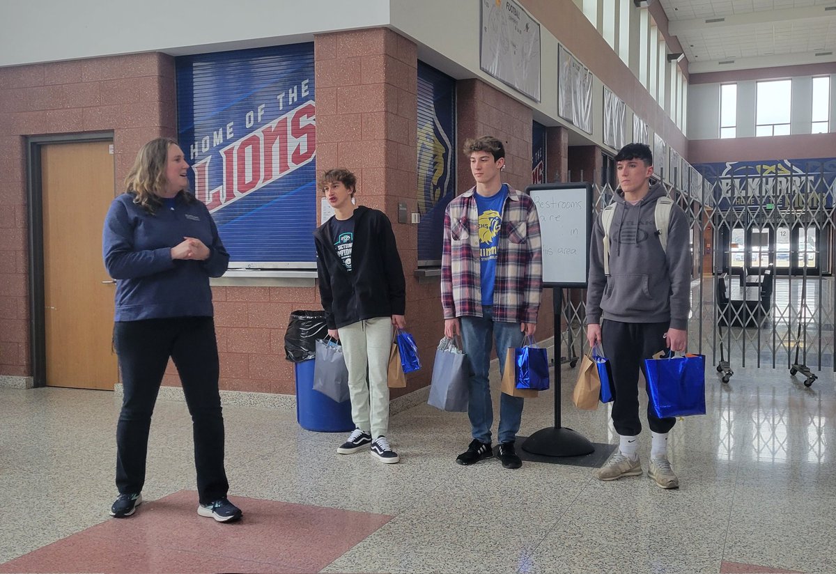 Good luck to Gabe, Lucas and Nick at state swim and dive this weekend!
