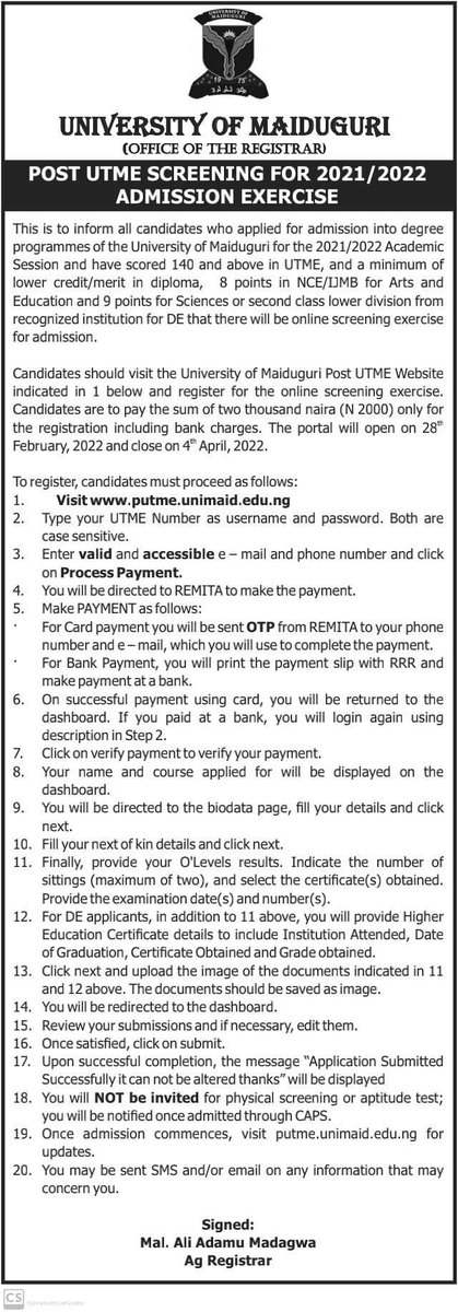 Department of Microbiology@Unimaid (@deptmicro) on Twitter photo 
