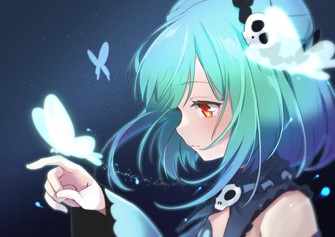 #絵クロマンサー #潤羽るしあ
🦋今までありがとうございました、さようなら😢 
