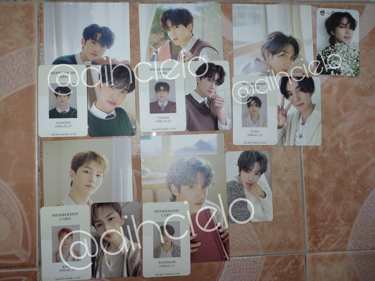 aihcielo's tweet photo. [WTS MY] ASTRO | EPEX | ONF | JUST B | PENTAGON
 
All prices exc postage (in last pic) 
Wm: RM8 | RM13 (J&amp;T)
Accept - bank transfer/shopeepay
No rush postage
No cancellation
DM if interested

#pasarASTRO #pasarEPEX #pasarONF #pasarJUSTB #pasarPENTAGON @PasarPentagon https://t.co/wmPFJ5Vvdb