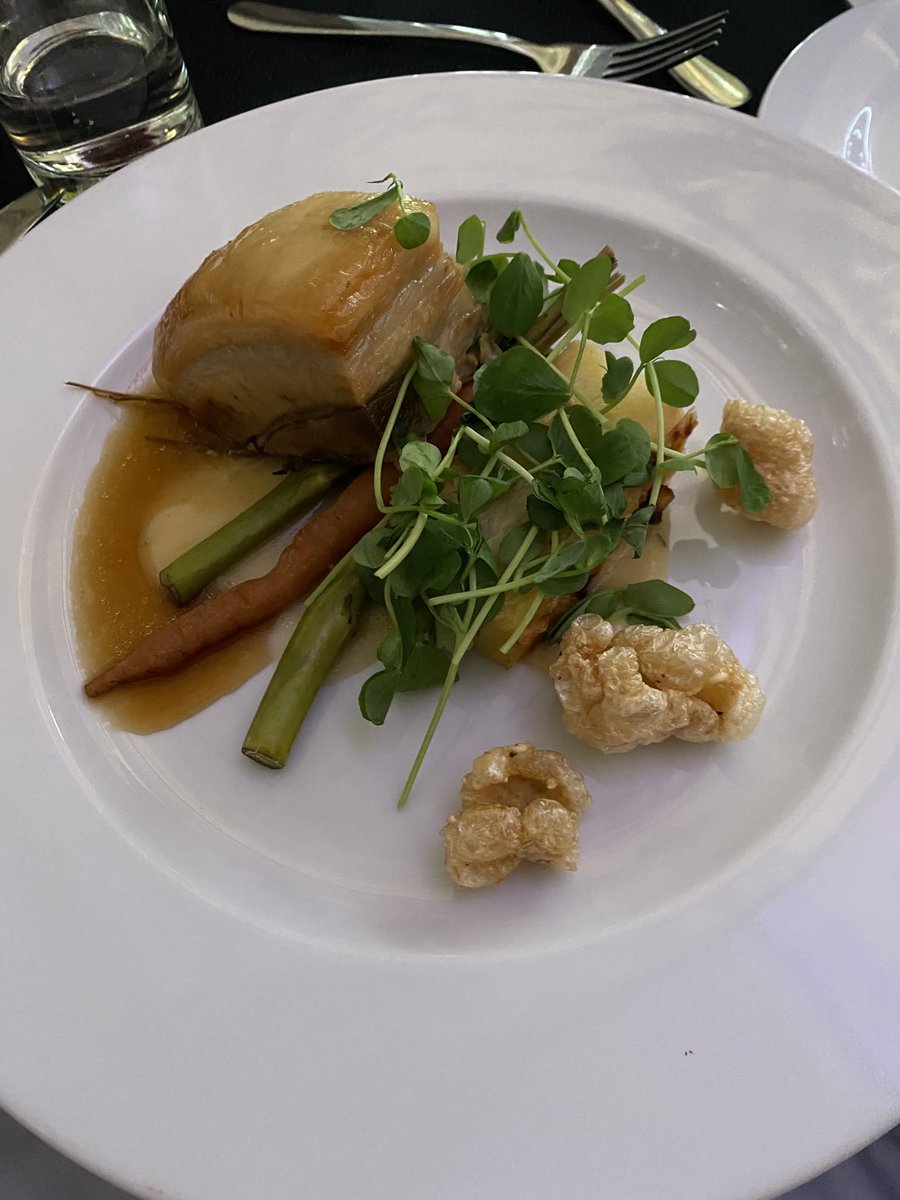 Main course has arrived