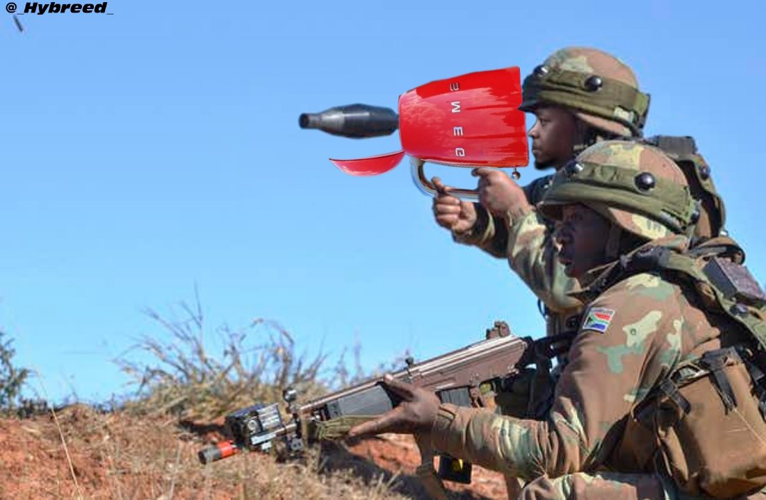 _Hybreed_'s tweet photo. Mr Smeg in SANDF https://t.co/MPhAUwKAI9