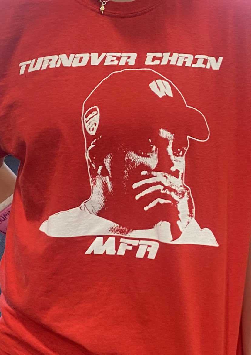23botter's tweet image. One of our kids wore this yesterday- I mean this could be the coolest shirt 
EVER!!!
#turnoverchain #MFA