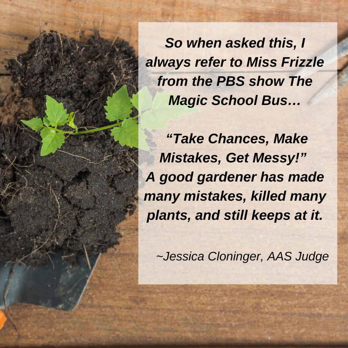 AASGardenWinner's tweet photo. We couldn't agree more, how about you? #gardenadvice #aaswinner https://t.co/7gR9b5TbKU