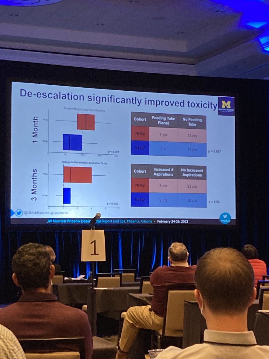 Shlomo Koyfman (@shlomokoyfmanmd) on Twitter photo Great talk at the multidisciplinary HN meeting by Michigan showing favorable hpv + patients who had >50% decrease in pet MTV at 2 wks fees slated to 54 Gy dramatic reduced toxicity. Exciting! <a href="/JLGeigerMD/">Jessica Geiger</a> <a href="/NeilWoodyMD/">Neil Woody</a> <a href="/ShaunaRadOnc/">Shauna Campbell, DO</a> #hncs22 Great talk at the multidisciplinary HN meeting by Michigan showing favorable hpv + patients who had >50% decrease in pet MTV at 2 wks fees slated to 54 Gy dramatic reduced toxicity. Exciting! <a href="/JLGeigerMD/">Jessica Geiger</a> <a href="/NeilWoodyMD/">Neil Woody</a> <a href="/ShaunaRadOnc/">Shauna Campbell, DO</a> #hncs22