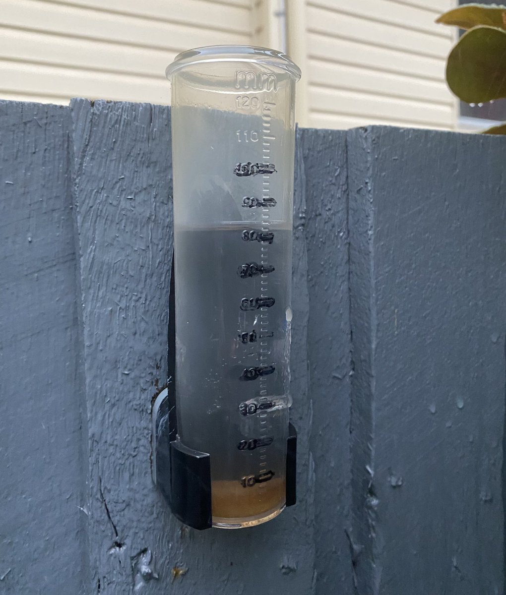 NancySommerfiel's tweet image. How high’s the water Mama? 

84mls to date. Got drenched measuring it but I don’t care cos rainwater = dam run ins 
Take care, stay safe and #ifitsfloodedforgetit 
#Rainfall #preciousresource