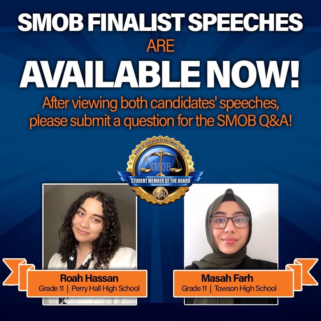 SMOB finalist speeches available now!!