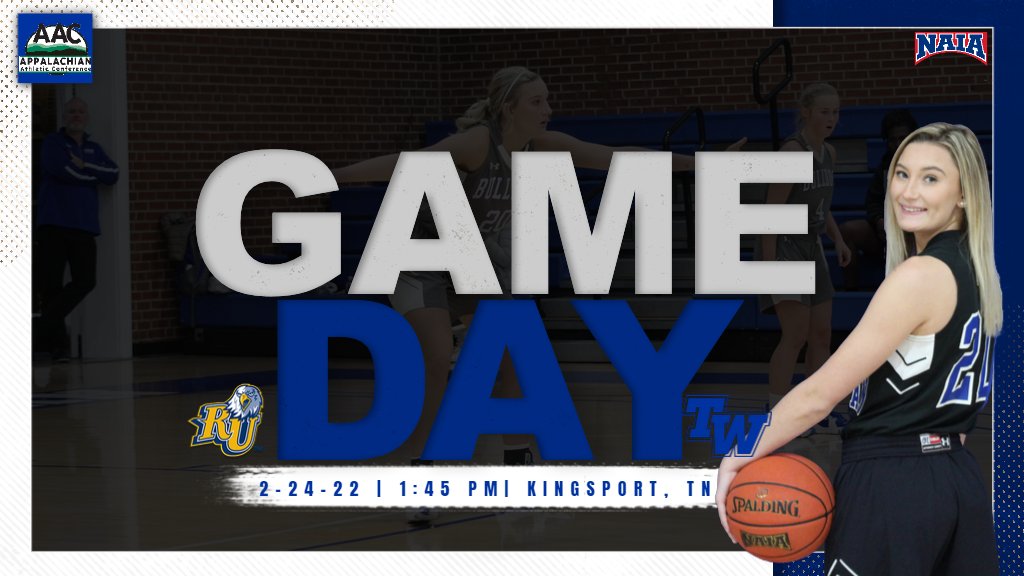 twbulldogs's tweet photo. 𝐼𝒯'𝒮 𝒯𝒪𝒰𝑅𝒩𝒜𝑀𝐸𝒩𝒯 𝒯𝐼𝑀𝐸! #4 seed #TWUWBB plays in the quarterfinals of the @AACsports Tournament against #5 seed Reinhardt University. 𝒢𝒜𝑀𝐸𝒟𝒜𝒴 info ⤵️:
📍Kingsport, TN
⏰1:45 PM
🏀vs. Reinhardt
📈https://t.co/knuySf1ALd
📹https://t.co/Sjno6NLoX4
@DPASports https://t.co/V3ddm2TaBL