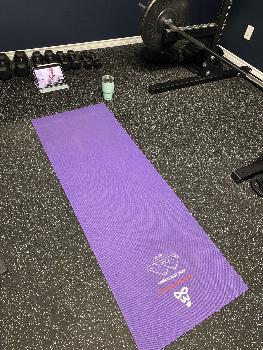 Taking care of myself to start off Convention today. Thanks to Rebel Power Yoga. #SABTC2022 #SWATCA2022