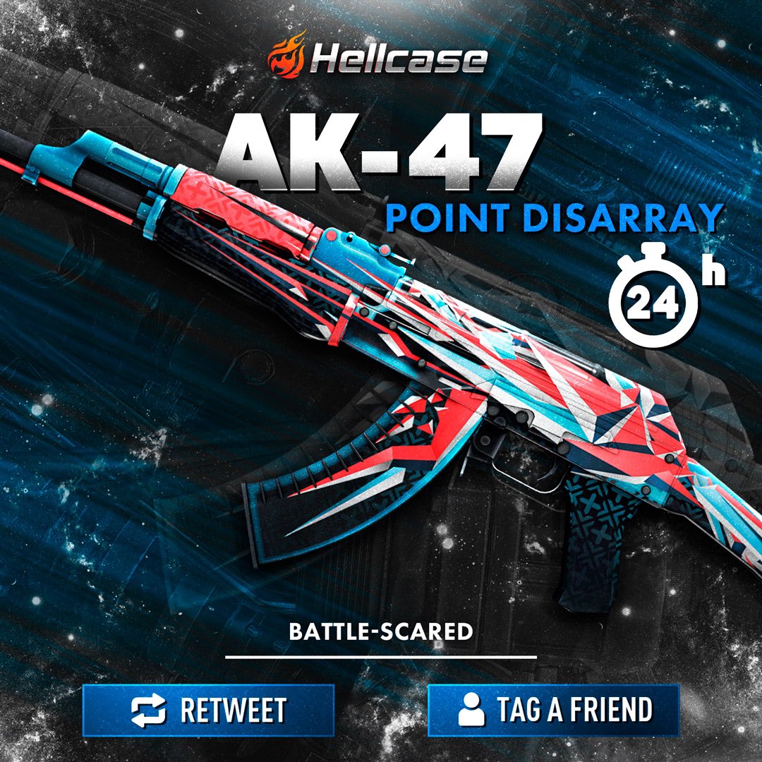 hellcase's tweet photo. 👇Tag The Best Friend &amp; Like
🚀 Follow us
🔥 Retweet this post
😎 The last winner was @iXpyCS 

#hellcase #csgo #csgoskin #csgoskins #csgoskinsgiveaway #csgocases #csgocase #hellcasegiveaway #csgoskinsfree #csgoskinsgiveaway https://t.co/mA4s4wHTNN