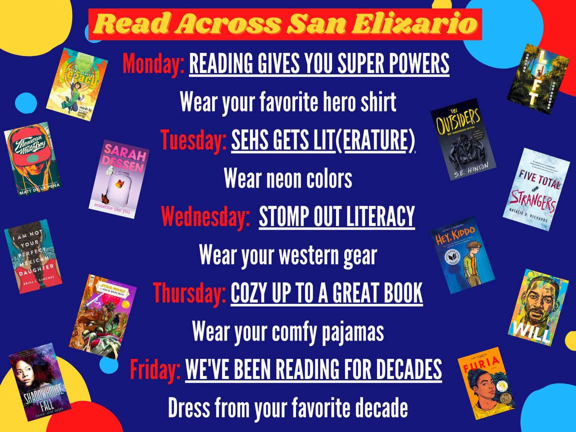 SEHS2023's tweet photo. Don’t forget to participate next week!! #sehsthebest @LozanoSEHS @SanElizarioISD https://t.co/NxFlqp9SD3