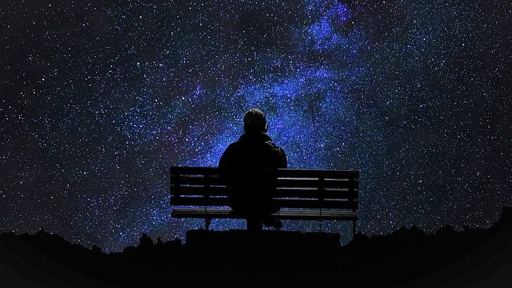 Star man in the sky