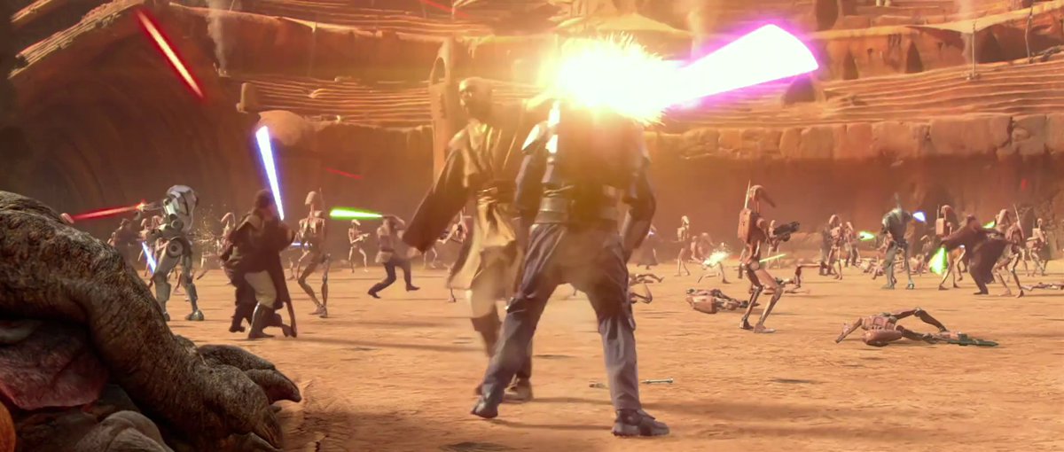 SWshotbyshot's tweet image. Star Wars: Attack of the Clones - shot 1589