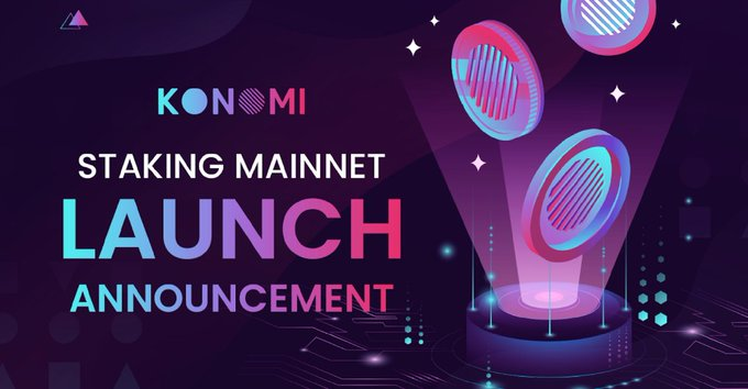 PolkadotSpace's tweet photo. 🚀 @KonomiNetwork $KONO Mainnet testing will start on February 25, at 12pm UTC.
🚀 #KonomiNetwork is a decentralized money market on #Polkadot Network.
🔽INFO
https://t.co/UPrmomtC66
#PolkadotSpace https://t.co/LcpdYKwoDc