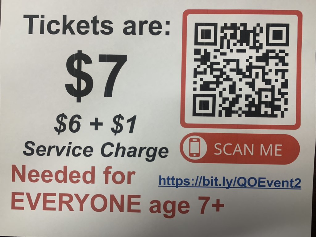 Playoff 🏀 on Friday 2/25‼️

Girls vs. <a href="/NWJagSports/">NW Athletics</a> 5:30
Boys vs. <a href="/Urbana_Hawks/">Urbana Athletics</a> 7:15

No MCPS or Season Passes are permitted. See the link to the flyer below here. bit.ly/QOEvent2 

@QOHSPrin_Thomas <a href="/QOSportsNet/">QO Sports Network</a> <a href="/QOBoosters/">Quince Orchard Boosters</a> <a href="/QOBoysBball/">QOHSBoysBasketball</a> <a href="/qohsgirlsbball/">QO Girls Basketball</a>