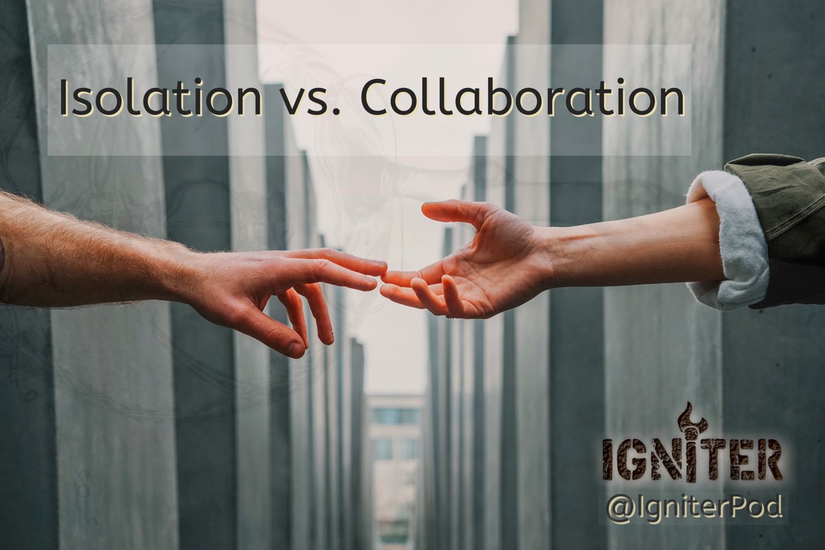 • The four stages of creation⁣
• External vs. internal judgment⁣
• The myth of the reclusive artist⁣
• Effects that the pandemic has had on isolated/collaborative creative work⁣
• and more!

Listen on your favorite podcast platform or at IgniterPod.com
