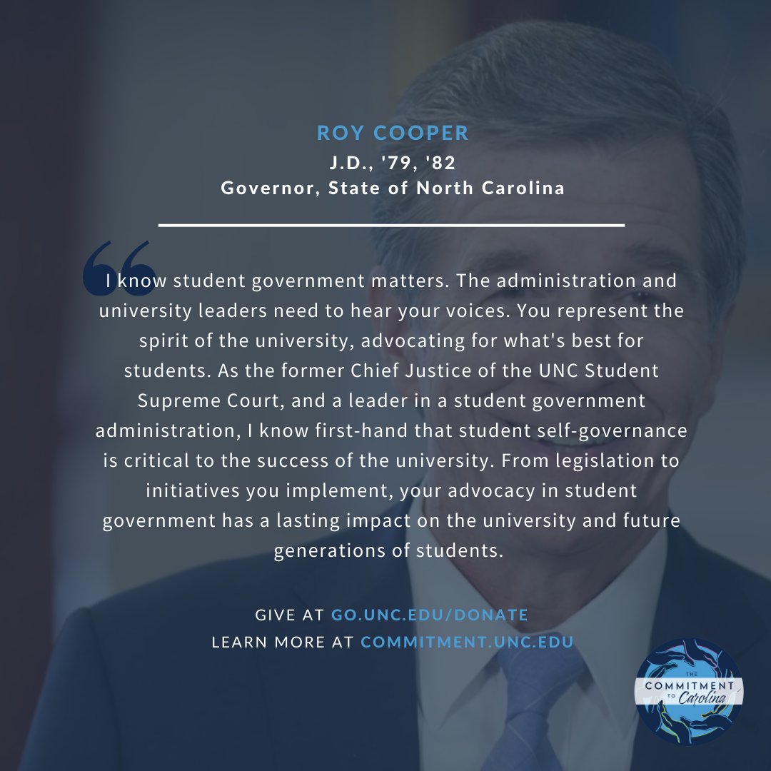 UNC Executive Branch tweet media