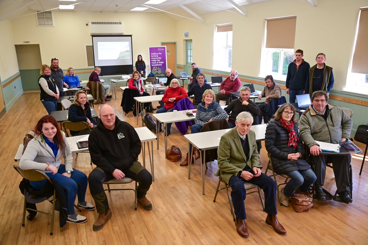 Twenty local farmers attended this week's <a href="/FarmCO2Toolkit/">Farm Carbon Toolkit</a> workshop organised by the <a href="/Hfds_RuralHub/">Herefordshire Rural Hub</a>  and funded by Fastershire. The event was about helping farmers make informed business decisions, monitor their footprint and start to maximise carbon sequestration.
