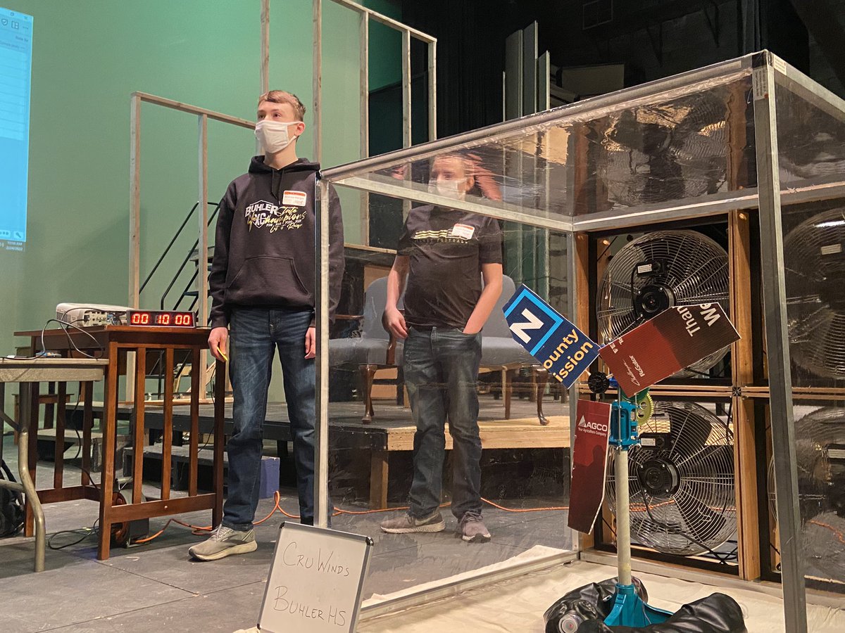 Coach Mo (@coach_morgan) on Twitter photo Regional KidWind Science Competition today in Hutch. <a href="/bhsupdates/">Buhler High School</a> has 2 teams competing: Isaak Neighbor & Michael Roberts
Andrew Morgan & Calum Morgan
Team Morgan just set the highest score so far in the state!
<a href="/PrinBHS/">Michael Ellegood</a> <a href="/BuhlerUSD313/">BuhlerUSD313</a> Regional KidWind Science Competition today in Hutch. <a href="/bhsupdates/">Buhler High School</a> has 2 teams competing: Isaak Neighbor & Michael Roberts
Andrew Morgan & Calum Morgan
Team Morgan just set the highest score so far in the state!
<a href="/PrinBHS/">Michael Ellegood</a> <a href="/BuhlerUSD313/">BuhlerUSD313</a>
