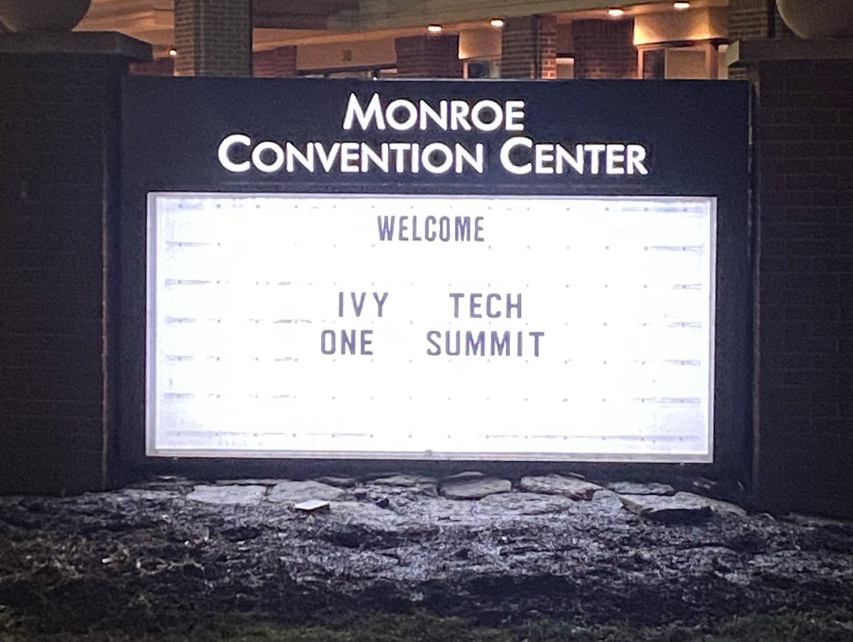 Today I had the honor of joining this legendary and very accomplished panel to share my story at the 1st Ivy Tech Equity Summit. Thank you Ivy Tech for honoring melanin males. It’s a struggle to get us, but when you do, keep us. #Ivyproud