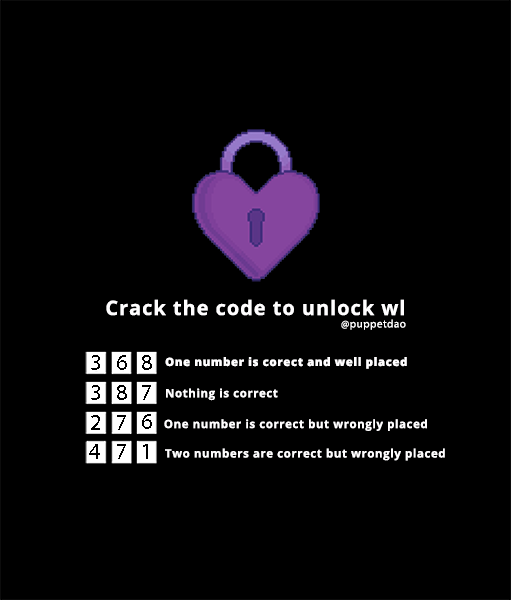 puppetDAO's tweet photo. 10 lucky wl spots... For who? For you.
 
Winners to be chosen in 24h

Complete &amp; Retweet, simple as that. GL

#SolanaNFT #Solana https://t.co/keQLukWxWN