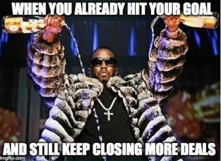 Performulus's tweet photo. Already hit your quota for the month? Great work! Keep it up!

#superbowl #quotas #inspiration #salessuccess https://t.co/5nI21bKdyb