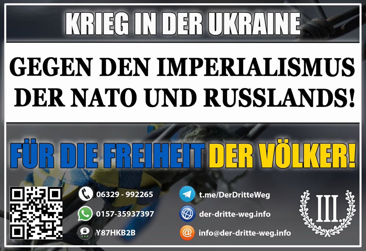 der-dritte-weg.info/2022/02/krieg-…

#Ukraine
