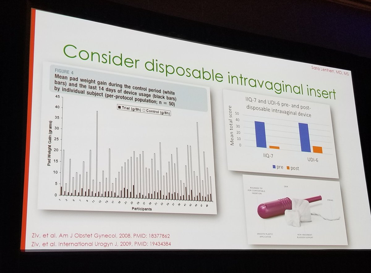 NityaAbraham's tweet photo. @SaraLenherr on "less is more" in the frail elderly woman with #urinaryincontinence at #SUFU22 #notbenign https://t.co/tQrzY74jH5