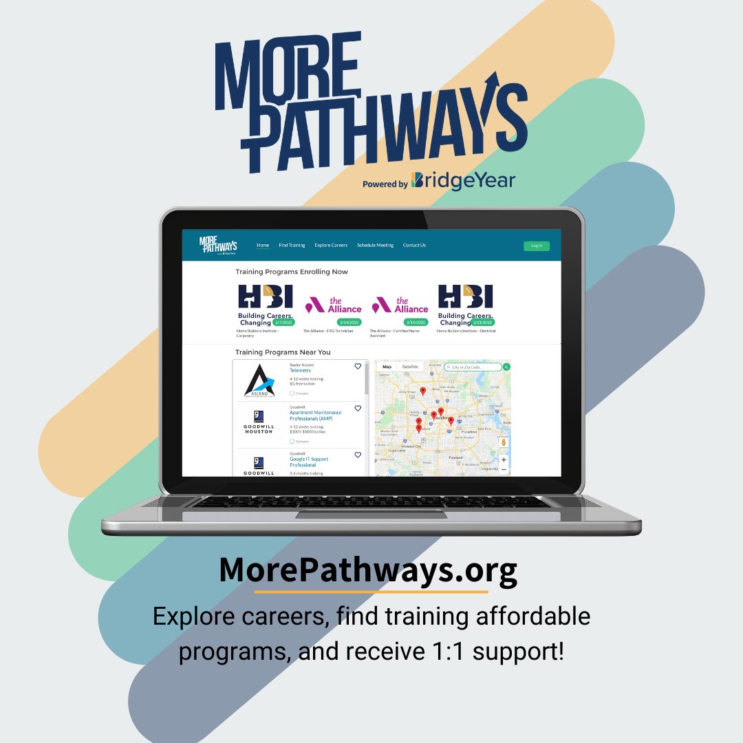 BridgeYear (@bridgeyearfair) on Twitter photo Introducing an exciting addition to BridgeYear: hubs.li/Q014Rz0C0. 🎉
A public database open to the community featuring careers and Houston-area workforce training programs vetted for affordability & employment outcomes.
To learn more,  visit hubs.li/Q014Rz0C0. Introducing an exciting addition to BridgeYear: hubs.li/Q014Rz0C0. 🎉
A public database open to the community featuring careers and Houston-area workforce training programs vetted for affordability & employment outcomes.
To learn more,  visit hubs.li/Q014Rz0C0.