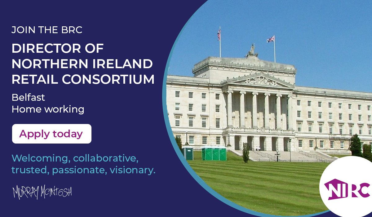 Appointed on behalf of the #BritishRetailConsortium, we are currently searching for a #Director of their #NorthernIreland division. This role is 3 days per week. Home-based, requiring occasional travel to #Belfast and stakeholders across NI. 👉 murraymcintosh.com/.../director-o…...