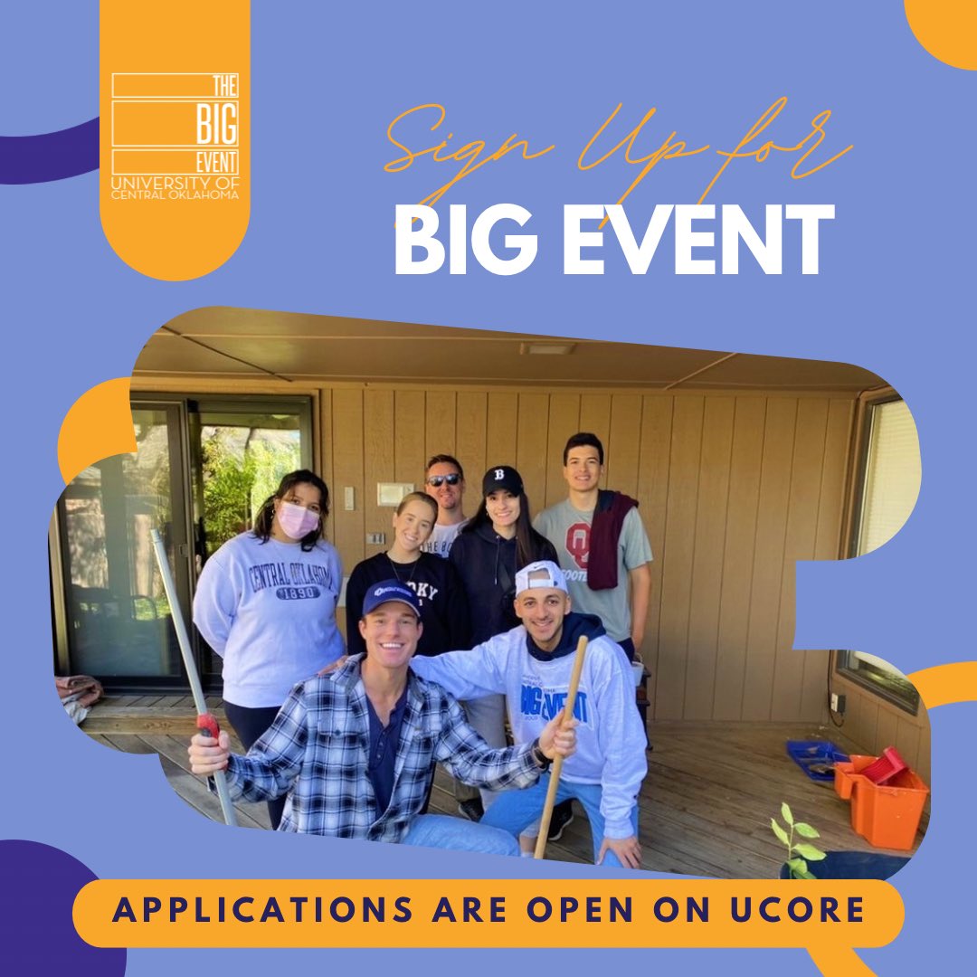 UCO Big Event tweet media