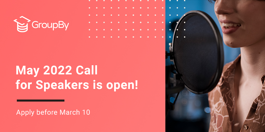 Presenting at #conferences is a great way to get involved in the community and promote your work. New speakers, we especially encourage you to take the #GroupBy stage!  #DataConference #SQLcommunity #DataPros

Submit to speak at GroupBy May 24-25: loom.ly/rf30VTA