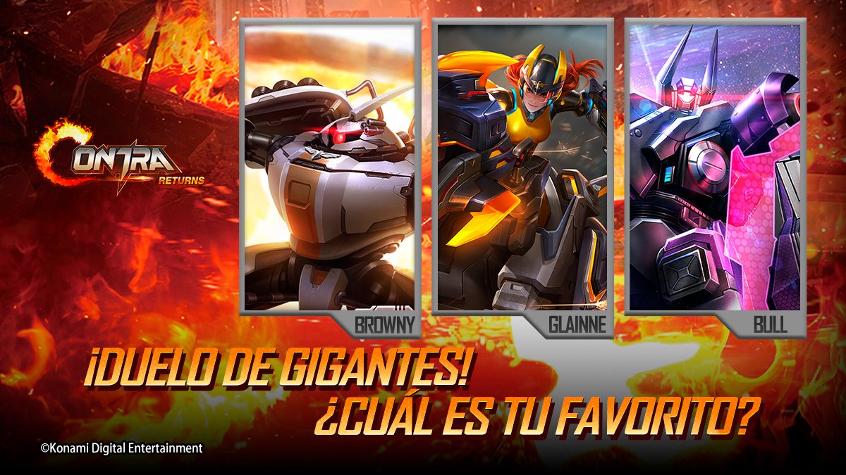ContraReturnsES's tweet photo. ¡Son capaces de sacudir el suelo con sus pasos! ¡Cada movimiento puede causar un terremoto! Entre Glainne, Bull y Browny, ¿quién es tu favorito?
#ContraReturns
#ContraReturnsLATAM https://t.co/2FaCF6nNE7