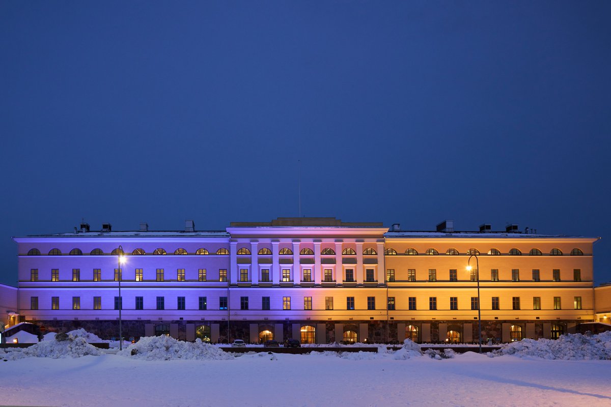 Today and on all other days we #StandWithUkraine 🇺🇦 Our thoughts are with #Ukraine and its people. #Finland's support to Ukraine's independence, sovereignty and territorial integrity is firm.